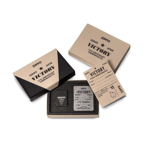 Zippo VE/VJ 75th Anniversary Collectible Steel Case – 49264 - Hình ảnh 10