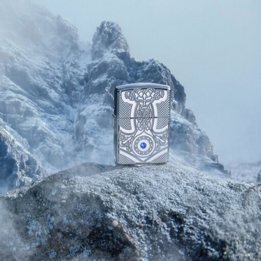 Zippo Armor Medieval High Polish Chrome - 49289 - Hình ảnh 7