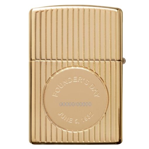Zippo Founder’s Day 2021 Gold Plated Edition Collectible - 49631 - Hình ảnh 4