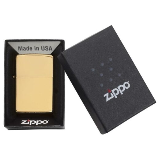 Zippo Classic High Polish Brass - 254B - Hình ảnh 6