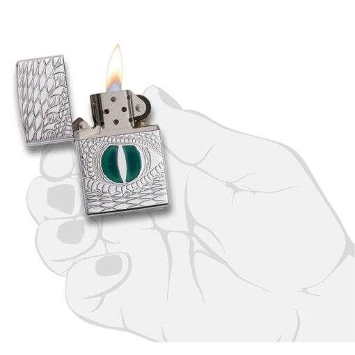 Zippo Armor Dragon Eye Polished Chrome - 28807 - Hình ảnh 5
