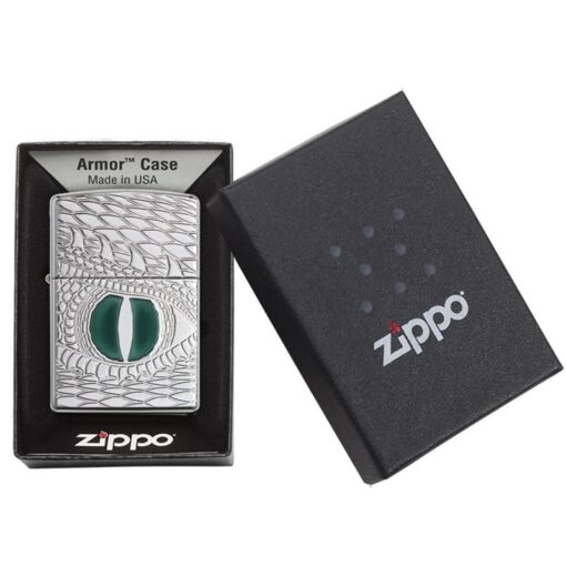 Zippo Armor Dragon Eye Polished Chrome - 28807 - Hình ảnh 6