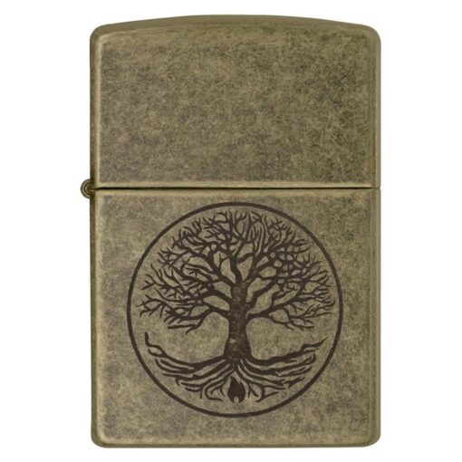 Zippo Tree of Life Antique Brass - 29149 - Hình ảnh 3