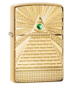 Zippo Armor Eye of Providence Design High Polish Brass - 49060
