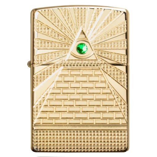 Zippo Armor Eye of Providence Design High Polish Brass - 49060 - Hình ảnh 3