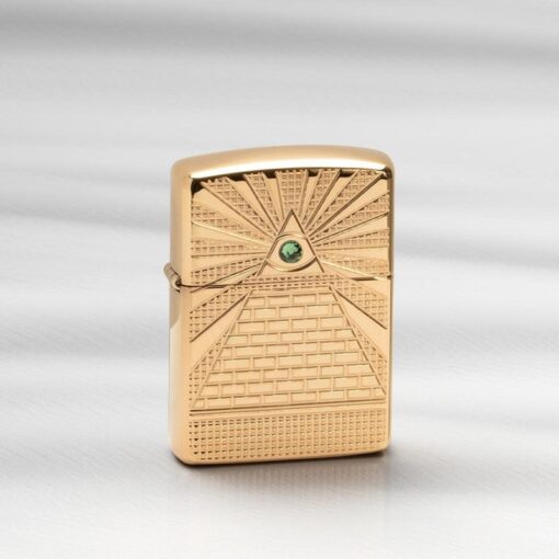 Zippo Armor Eye of Providence Design High Polish Brass - 49060 - Hình ảnh 7