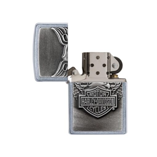 Zippo Harley-Davidson Iron Eagle Emblem Street Chrome - 20230 - Hình ảnh 2