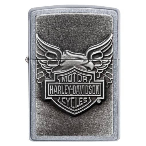 Zippo Harley-Davidson Iron Eagle Emblem Street Chrome - 20230 - Hình ảnh 3