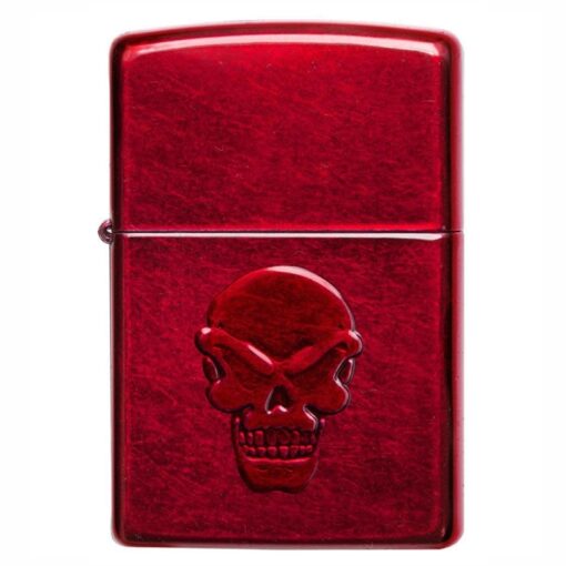 Zippo Doom Skull Candy Apple Red - 21186 - Hình ảnh 3