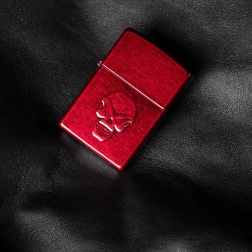 Zippo Doom Skull Candy Apple Red - 21186 - Hình ảnh 7