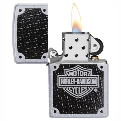 Zippo Harley-Davidson Carbon Fibre Satin Chrome - 24025 - Hình ảnh 4