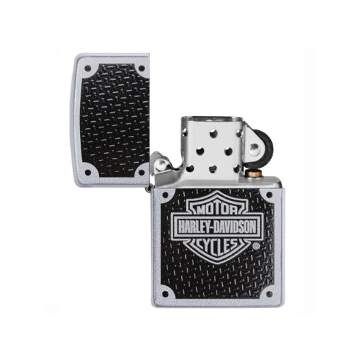 Zippo Harley-Davidson Carbon Fibre Satin Chrome - 24025 - Hình ảnh 2