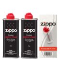 Bộ phụ kiện bật lửa Zippo – 2 Bình Xăng kèm Đá Zippo