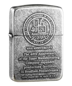 Zippo 1941 Replica History 40th Anniversary - ZA-1-61D