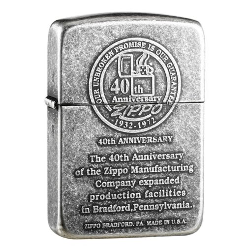 Zippo 1941 Replica History 40th Anniversary - ZA-1-61D