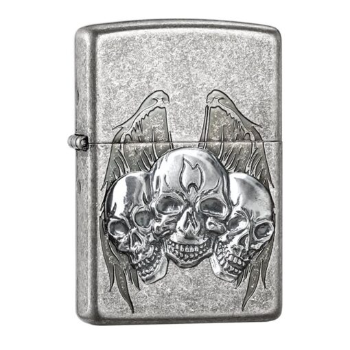 Zippo Skullmetal Svstone - ZA-3-109A