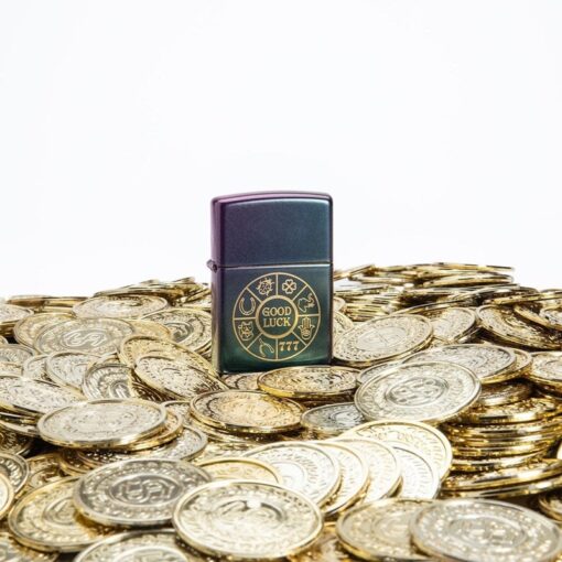 Zippo Lucky Symbols Design Iridescent - 49399 - Hình ảnh 6