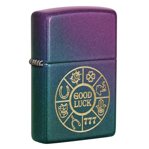 Zippo Lucky Symbols Design Iridescent - 49399