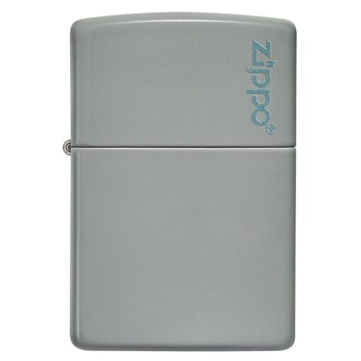 Zippo Classic Flat Grey Zippo Logo - 49452ZL - Hình ảnh 3