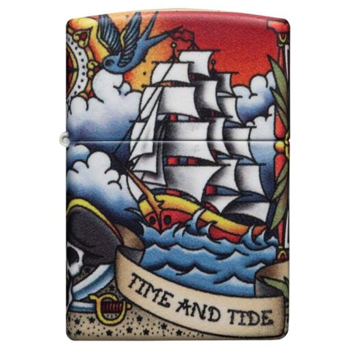 Zippo Nautical Tattoo Design - 49532 - Hình ảnh 7
