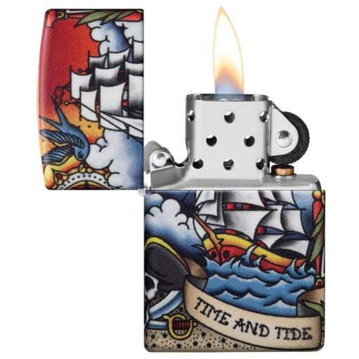 Zippo Nautical Tattoo Design - 49532 - Hình ảnh 8