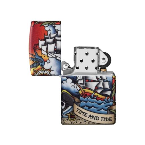 Zippo Nautical Tattoo Design - 49532 - Hình ảnh 2