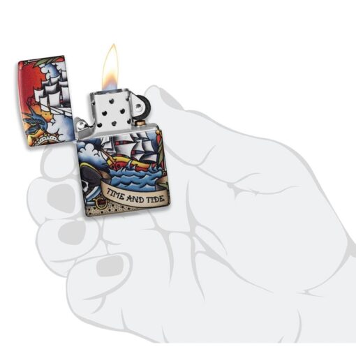 Zippo Nautical Tattoo Design - 49532 - Hình ảnh 11