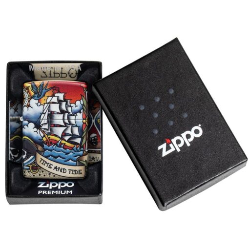 Zippo Nautical Tattoo Design - 49532 - Hình ảnh 9