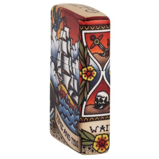 Zippo Nautical Tattoo Design - 49532 - Hình ảnh 6