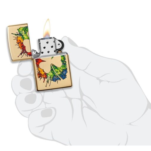 Zippo Graffiti Clover Design - 49125 - Hình ảnh 7