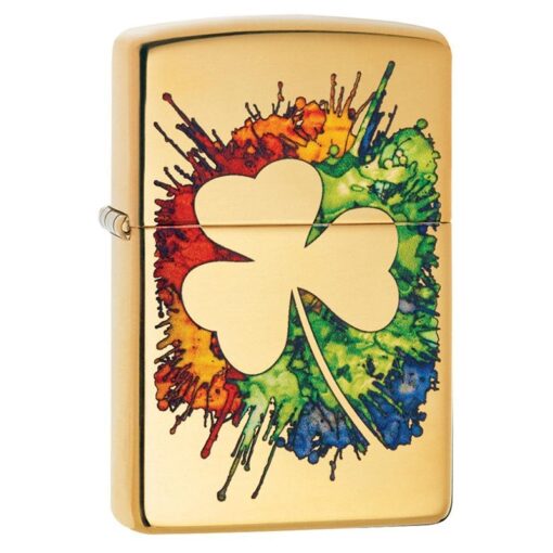 Zippo Graffiti Clover Design - 49125