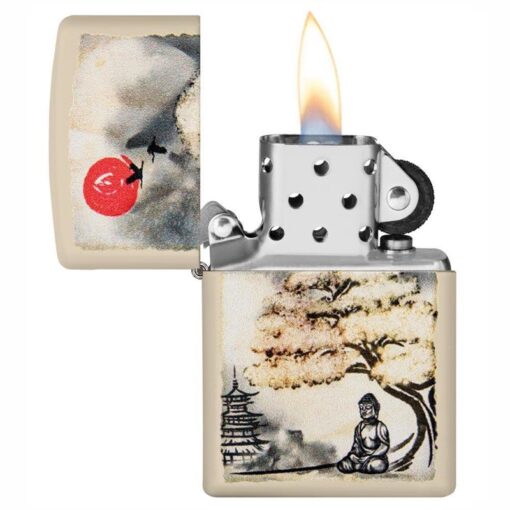 Zippo Pagoda Bonsai Buddha Design - 29846 - Hình ảnh 4
