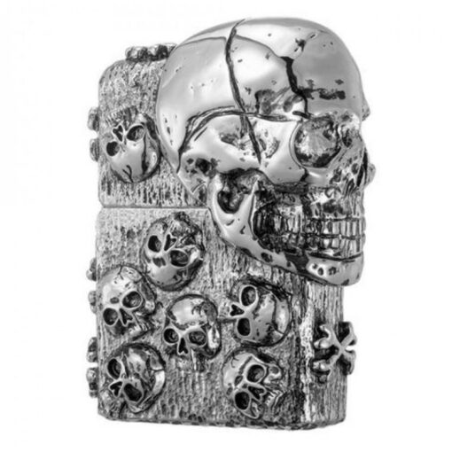 Zippo The Armor Skull Silver - ZA-3-185B