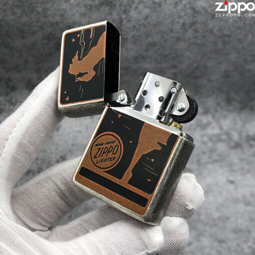 Zippo Original Wind-proof Vintage - ZA-1-144C - Hình ảnh 3