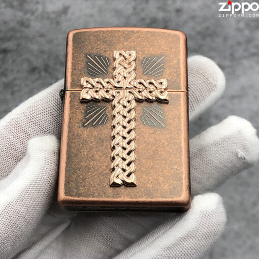 Zippo Pray Cross - ZA-1-139A - Hình ảnh 2