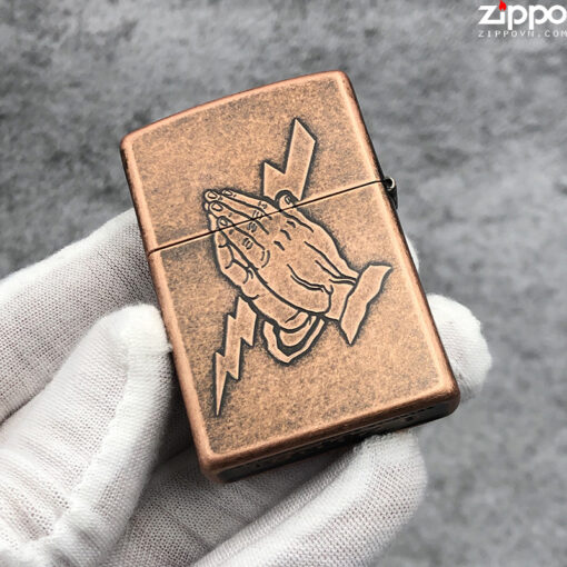 Zippo Pray Cross - ZA-1-139A - Hình ảnh 3