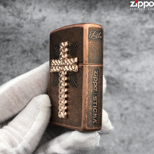 Zippo Pray Cross - ZA-1-139A - Hình ảnh 4