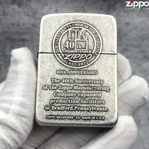 Zippo 1941 Replica History 40th Anniversary - ZA-1-61D - Hình ảnh 2