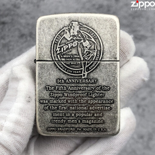 Zippo 1941 Replica History 5th Anniversary - ZA-1-61A - Hình ảnh 2