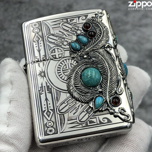 Zippo Indian spirit Feather - ZA-5-208 - Hình ảnh 2