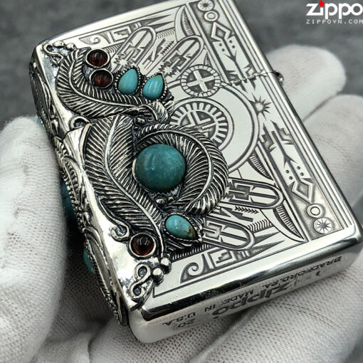 Zippo Indian spirit Feather - ZA-5-208 - Hình ảnh 3