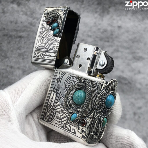 Zippo Indian spirit Feather - ZA-5-208 - Hình ảnh 5