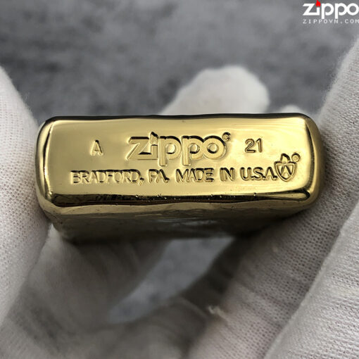 Zippo 5NC-Leaf Gold - ZA-4-43B - Hình ảnh 6