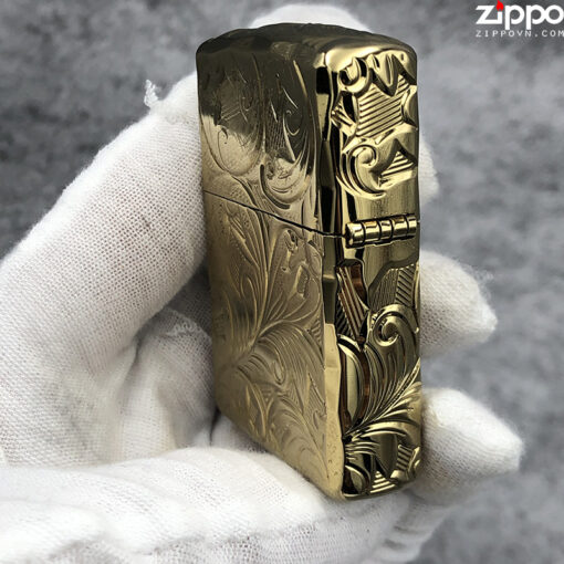 Zippo 5NC-Leaf Gold - ZA-4-43B - Hình ảnh 5