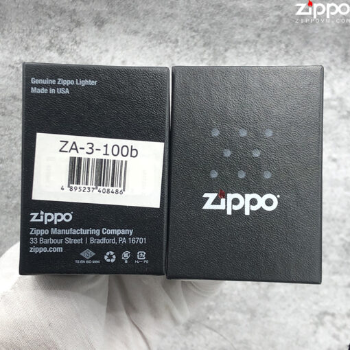 Zippo Skull J Silver - ZA-3-100B - Hình ảnh 8