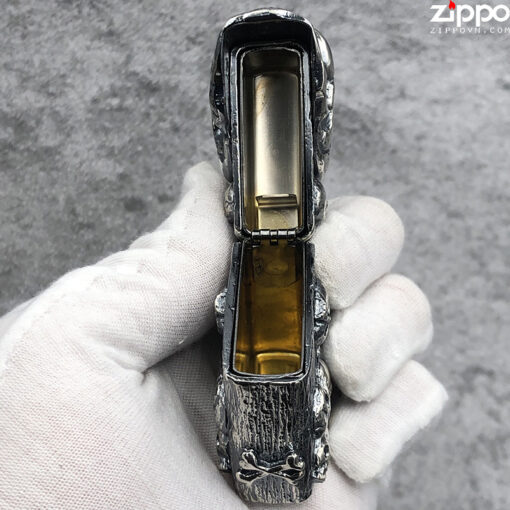 Zippo The Armor Skull Silver - ZA-3-185B - Hình ảnh 7