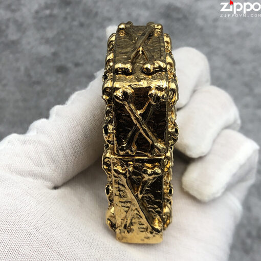 Zippo Skull J Gold - ZA-3-100A - Hình ảnh 9