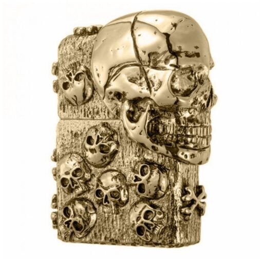 Zippo The Armor Skull Gold - ZA-3-185A
