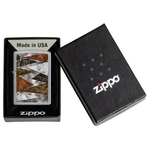 Zippo Patterns Design Street Chrome - 49669 - Hình ảnh 5