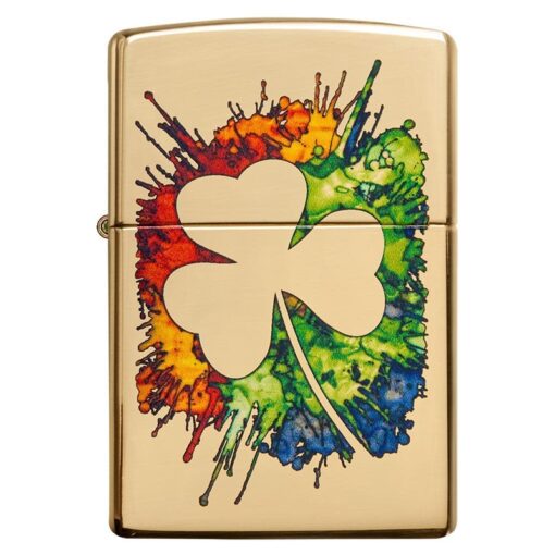 Zippo Graffiti Clover Design - 49125 - Hình ảnh 3